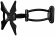 UA-PRO100 Small Articulated Wall TV Mount