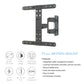 ProMounts Full Motion TV Wall Mount for 32”-65” Screens, Holds up to 70lbs (MA441)
