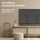 ProMounts Universal TV Sound-bar Mount, Holds up to 33lbs (MSB33)