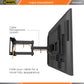 ProMounts Articulating / Full Motion TV Wall Mount for 37" to 92" TVs, Holds Up to 88lbs (OMA6401)