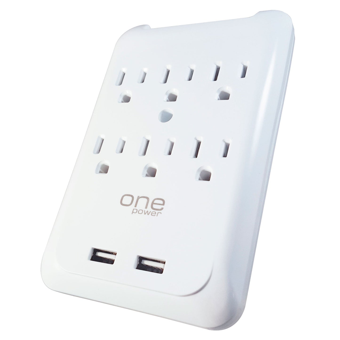 6 Outlet, 2 USB-A Surge Protector Wall Tap with 900 Joules Protection (PWS621) freeshipping - One Products